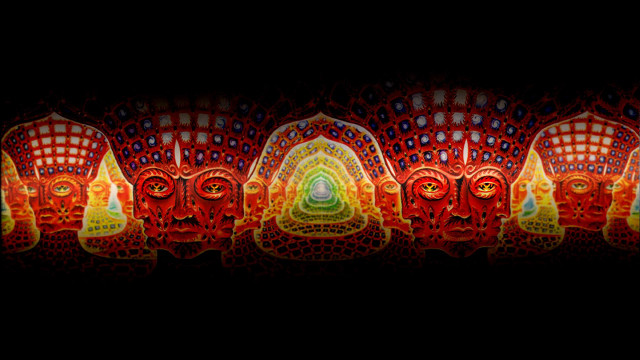 Masks black background reflection group free wallpaper - medium preview image
