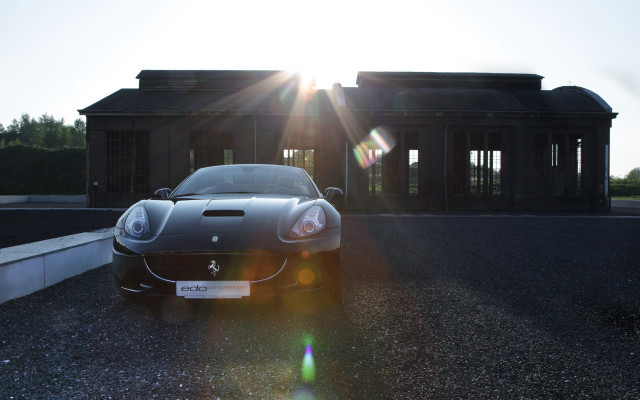 Car building sunflare neoclassicism mattefireworks free wallpaper - medium preview image
