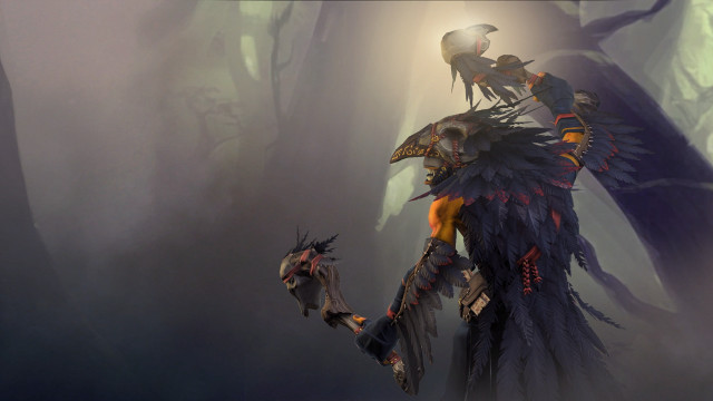 Bird person antipodeans concept art free wallpaper - medium preview image