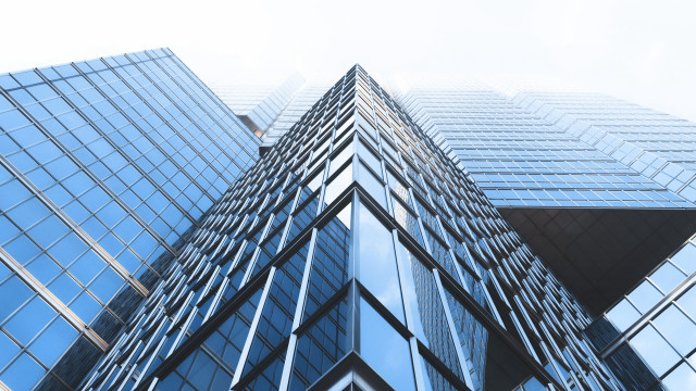 Tall building windows sky constructivism free wallpaper - medium preview image