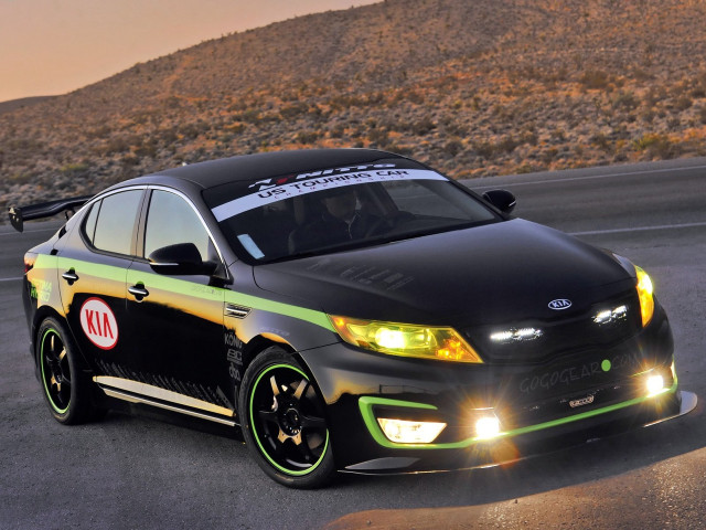 Black car green stripe mountain free wallpaper - medium preview image