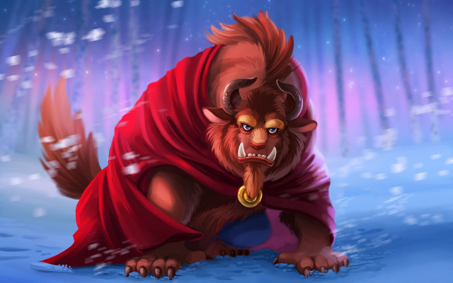 Troll cape blue ball snow free wallpaper - medium preview image
