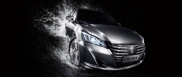 Car splash water night starry free wallpaper - medium preview image