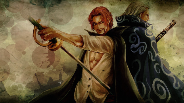 Men swords cape painting artwork free wallpaper - medium preview image