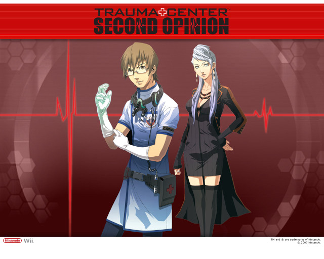 Anime couple red background standing free wallpaper - medium preview image