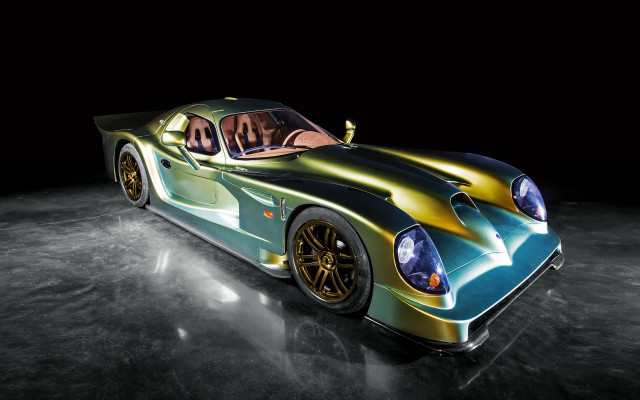 Metallic car shiny dark room free wallpaper - medium preview image