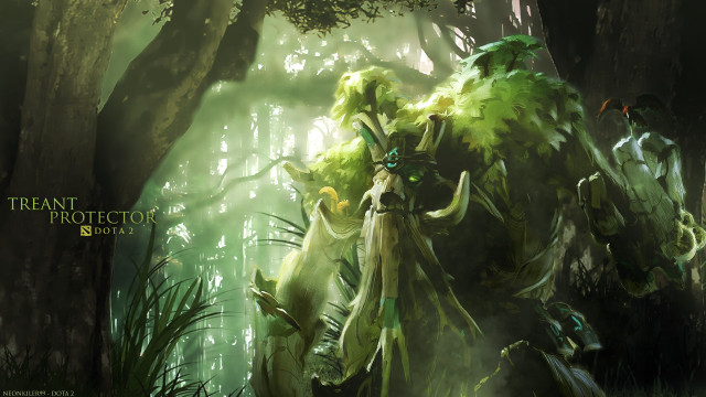 Creature forest man costume woman free wallpaper - medium preview image