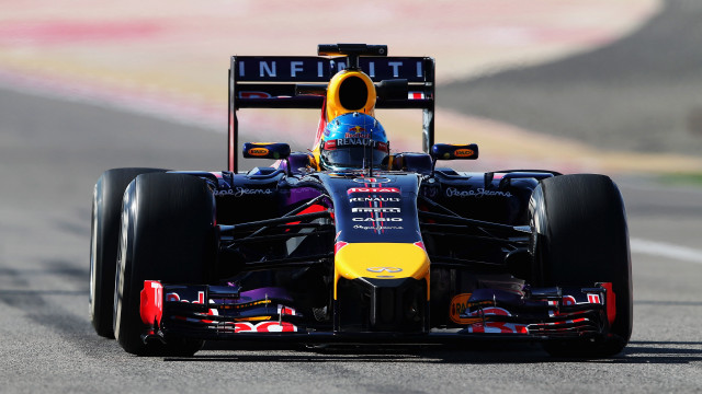 Red bull racing car person free wallpaper - medium preview image