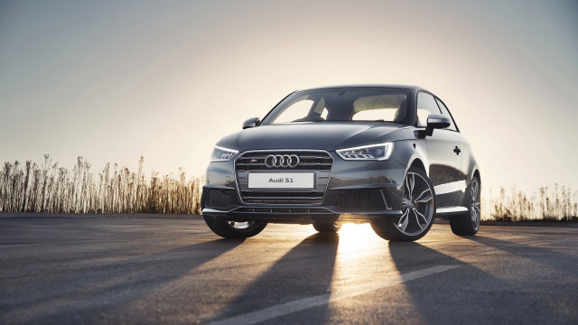 Grey car parking lot sunshine free wallpaper - medium preview image