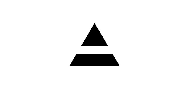 Black white triangle background photo free wallpaper - medium preview image