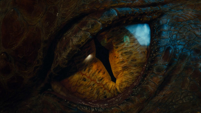 Dragon eye blue background black free wallpaper - medium preview image