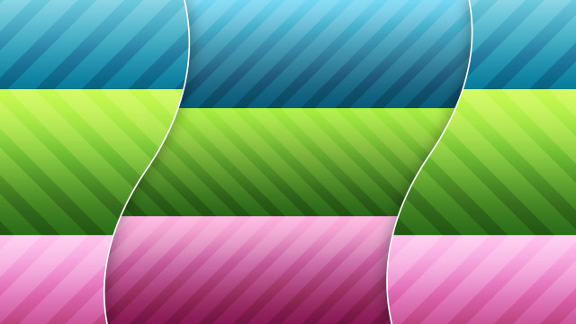 Colorful striped sunburst geometric abstract free wallpaper - medium preview image