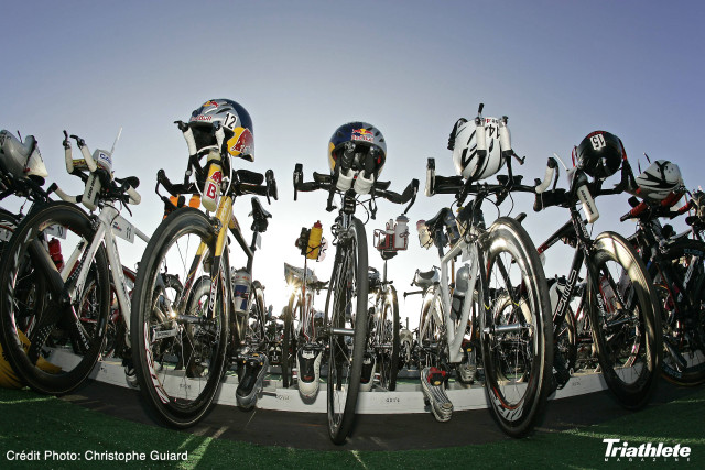 Bikes parked field grass sky free wallpaper - medium preview image