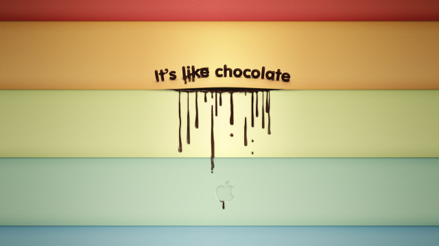 Chocolate drip sign popart colorful free wallpaper - medium preview image