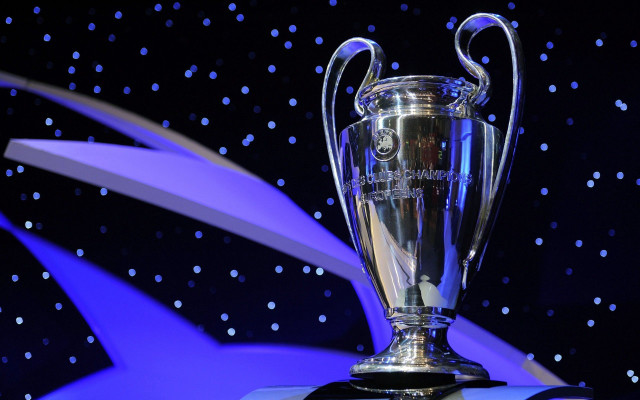 Silver trophy table blue wall free wallpaper - medium preview image