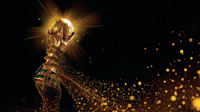 Golden trophy black background gold #2 free wallpaper - medium preview image