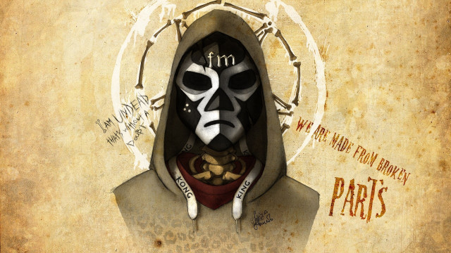 Mask hoodie wearetheweird brothers concept free wallpaper - medium preview image