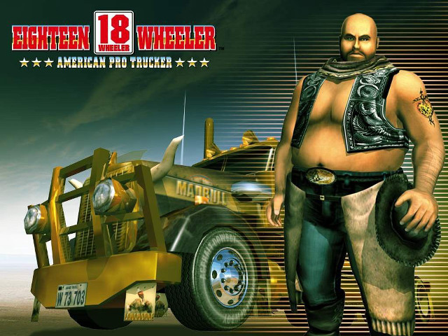 Man bulldozer game character caption free wallpaper - medium preview image