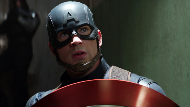 Captain america surprised shield comic free wallpaper - medium preview image