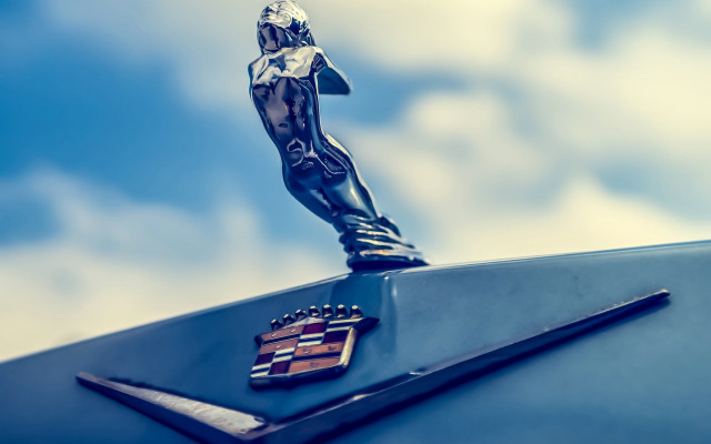 Car emblem statue vroom retrofuturism free wallpaper - medium preview image