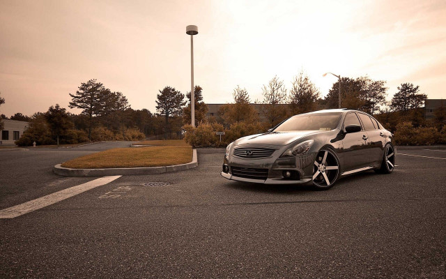 Car parking lot streetlight meter free wallpaper - medium preview image