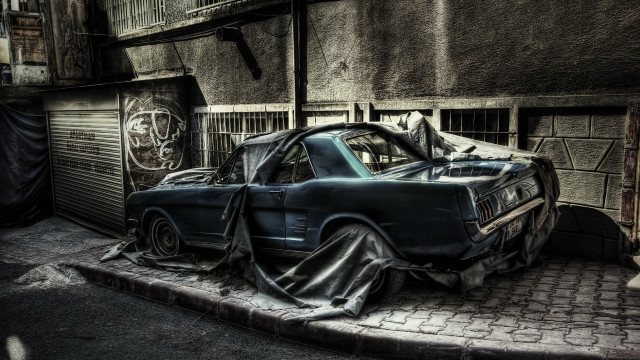 Car tarped architecture bridge city free wallpaper - medium preview image