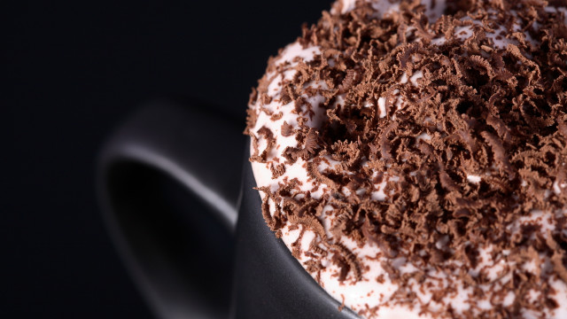 Cake white frosting chocolate sprinkles free wallpaper - medium preview image
