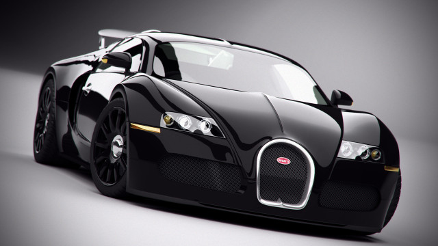 Black bugatti rendering altoon sultan free wallpaper - medium preview image