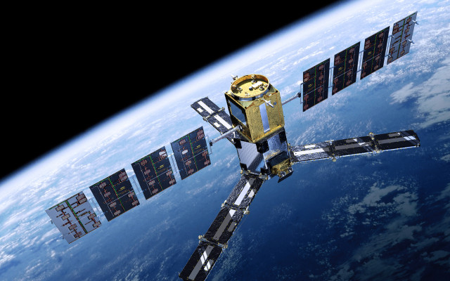 Satellite containers earth space aurora free wallpaper - medium preview image
