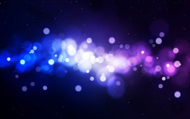 Blurry space background stars circles free wallpaper - medium preview image