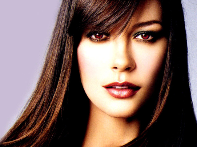 Woman gothic portrait purple background free wallpaper for desktop - medium preview image