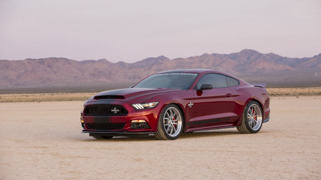 Red mustang cobra 3d render free wallpaper for desktop - medium preview image