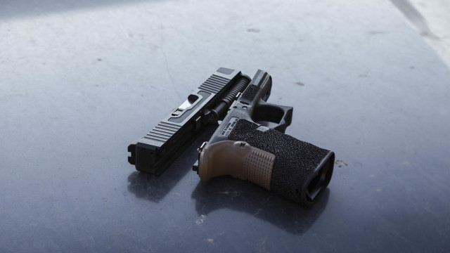 Gun holster table light lighter free wallpaper - medium preview image