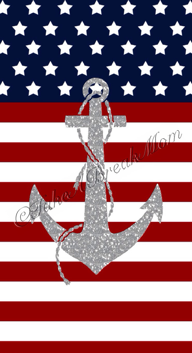 Anchor flag mom stars stripes free wallpaper - medium preview image