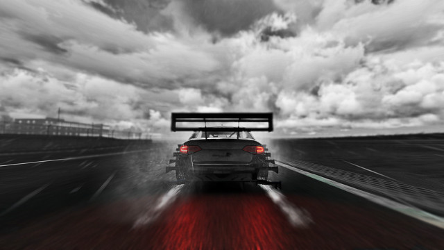Car road cloudy sky military free wallpaper for desktop - medium preview image