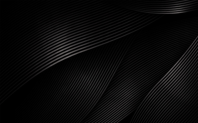Black wavy white stripe generative free wallpaper - medium preview image