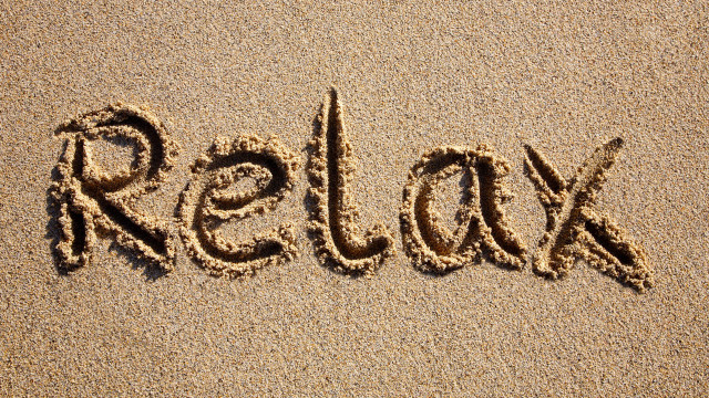 Relax beach sand wave japanese free wallpaper - medium preview image