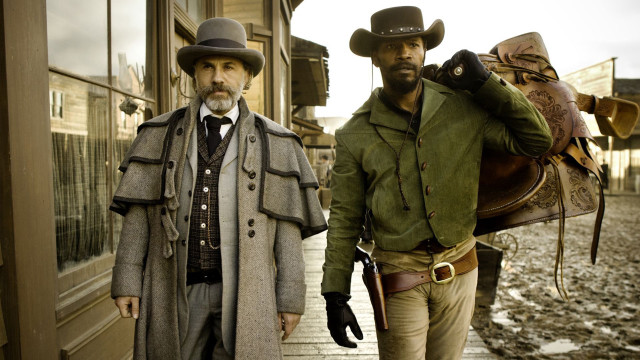 Two men hats coats saddle free wallpaper - medium preview image