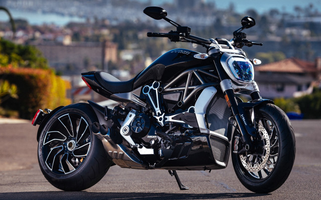 Motorcycle cityscape detailed rendering blurry free wallpaper - medium preview image