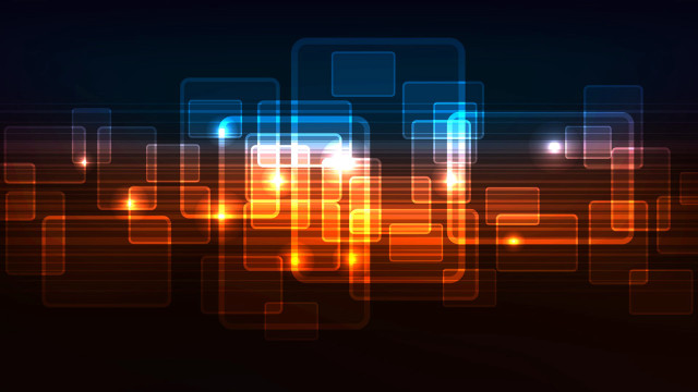 Dark squares geometric abstract colorful free wallpaper - medium preview image