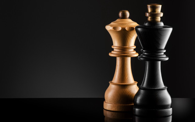 Black brown chess 3d armor free wallpaper - medium preview image