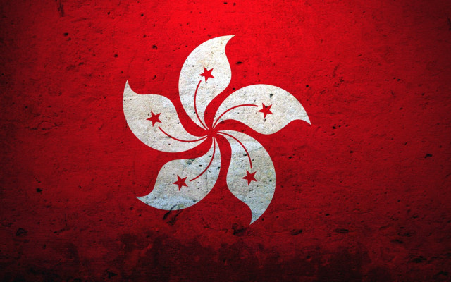 Red star flower flag moon free wallpaper - medium preview image
