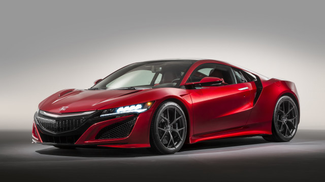 Red sports car studio rendering free wallpaper - medium preview image