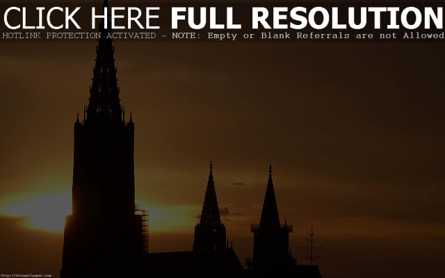 Church sunset click here full free wallpaper - medium preview image