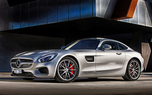 Silver mercedes sports car modern #2 free wallpaper - medium preview image