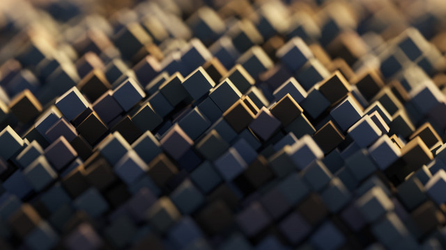 Large square tiles geometric abstract free wallpaper - medium preview image