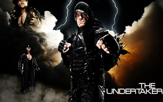 Man black outfit lightning background #2 free wallpaper - medium preview image