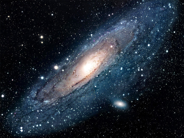 Colorful galaxy bright light stars #3 free wallpaper - medium preview image
