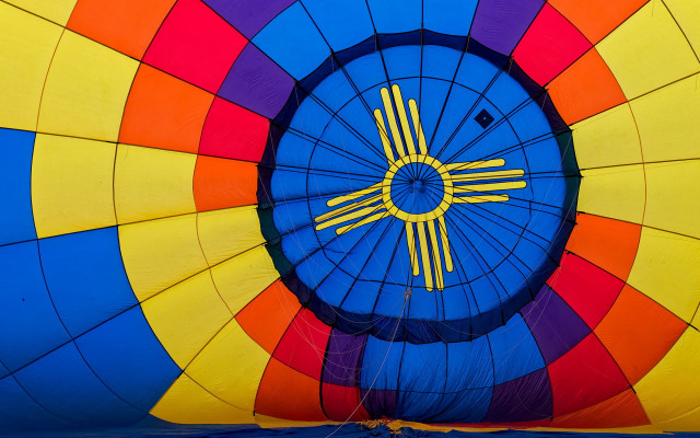 Colorful hot air balloon blue #18 free wallpaper - medium preview image