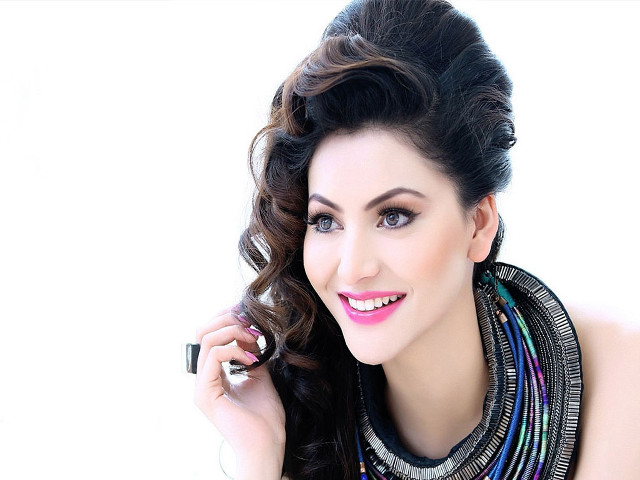 Woman necklace ring bun hair free wallpaper - medium preview image